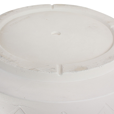 Кашпо Nobilis Marco Brill white Cylinder (файберглас), D45хH37 см - фото 5