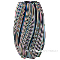Ваза "Иллюзия" (керамика), D19xH34 см, для сухоцветов - фото 1