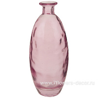 Ваза "Бутылочная Йодная С2567" (стекло), D9xH21,5 см - фото 1