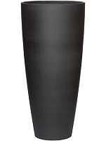 Кашпо Refined Dax XL volcano black, D46,5xH99см - фото 1