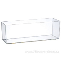 Кашпо "Classic square" (пластик), 30x10xH10 см - фото 1