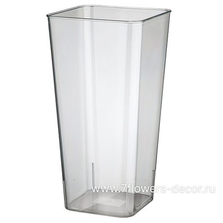 Вазон Square (пластик), 19x14xH38 см - фото 1