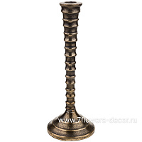 Подсвечник " Antique" (металл), 10x10xH27 см - фото 1