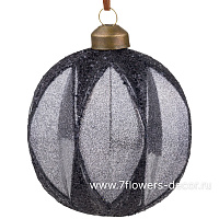 Елочная игрушка "Шар" (стекло), D8 см - фото 1