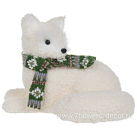 Фигура "Лиса" (ткань), 29x21xH22 см - фото 1