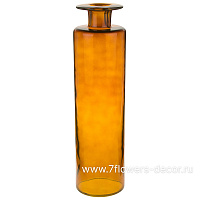 Ваза бутылочная "Йодная С4635" (стекло), D13,5xH43,5 см - фото 1