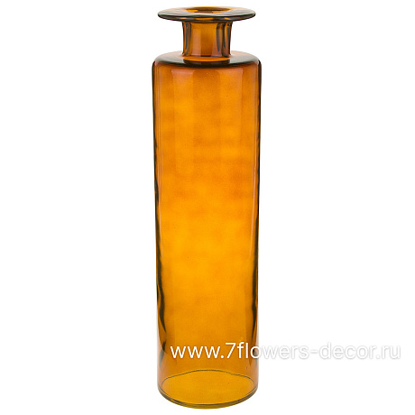 Ваза бутылочная Йодная С4635 (стекло), D13,5xH43,5 см - фото 1