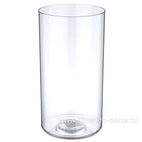 Вазон Round (пластик), D20xH40 см - фото 1