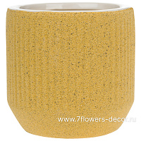 Кашпо (керамика), D11xH10,5 см - фото 1