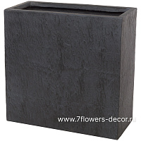 Кашпо Nobilis Marco "Multilayer Polycube" (GRC), 60x25xH60 см - фото 1