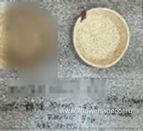 Кашпо плетеное (ткань), D20хН7 см - фото 1