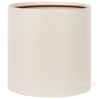 Коробка шляпная "Мини", D14xH14 см, без крышки, перламутр - фото 1