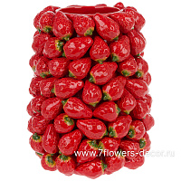 Ваза "Клубника" (керамика), D24xH32 см - фото 1