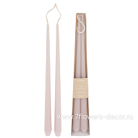 Свеча конус (воск), H35 см, набор (2 шт) - фото 1