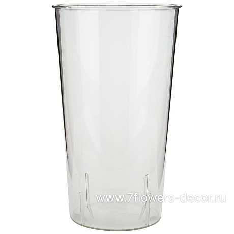 Вазон Cone (пластик), D21xH38 см - фото 1