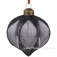 Елочная игрушка "Луковка" (стекло), D8 см - фото 1