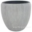 Кашпо полистоун Nobilis Marco Pmw-b/ivory Jar, D49хH46 см с тех.горшком - фото 1